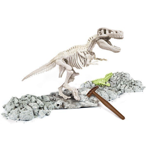 CLEMENTONI Fossil und T-Rex Fluoreszierend